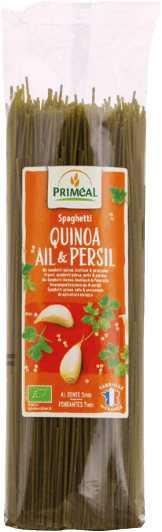 Spaghetti Blé Quinoa Ail Persil BIO